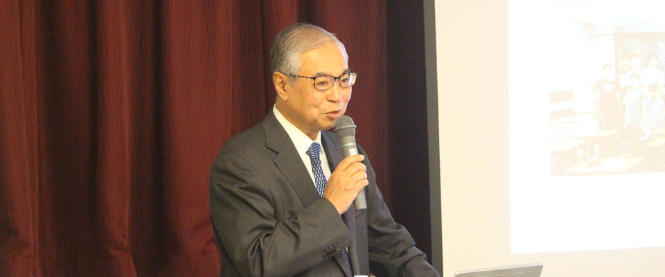 灘中学校・高等学校　校長　和田孫博先生